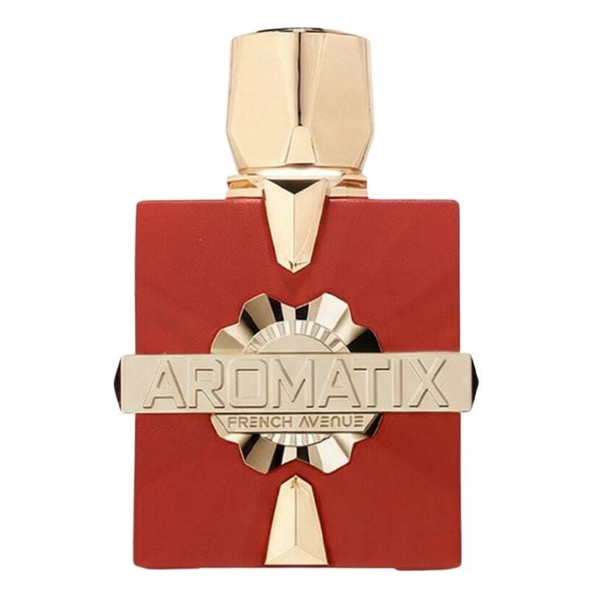 Bottiglia Aromatix Carnal Desire profumo unisex orientale fruttato cuoiato Amira Essence
