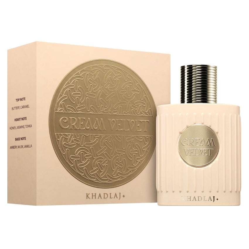 Confezione completa Cream Velvet profumo elegante e raffinato con scia delicata
