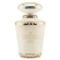 Bottiglia Empire Victor profumo unisex gourmand orientale caramello vaniglia agrumi Amira Essence