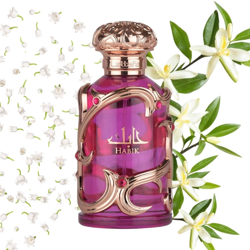 Habik profumo maschile con note cardamomo pepe lavanda Amira Essence