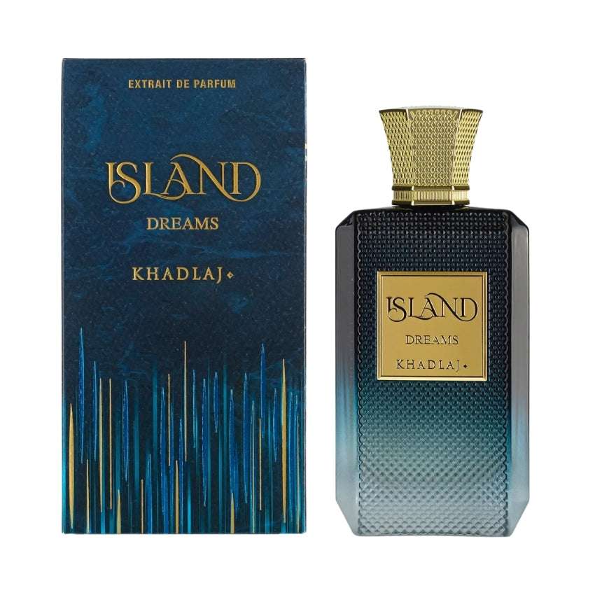Confezione completa Island Dreams profumo estivo agrumato con ambroxan e muschio