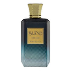 Bottiglia Island Dreams profumo unisex fresco agrumato muschiato Amira Essence