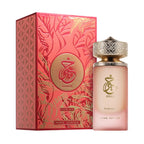 Confezione e bottiglia Khair Fusion fragranza fruttata e avvolgente Amira Essence