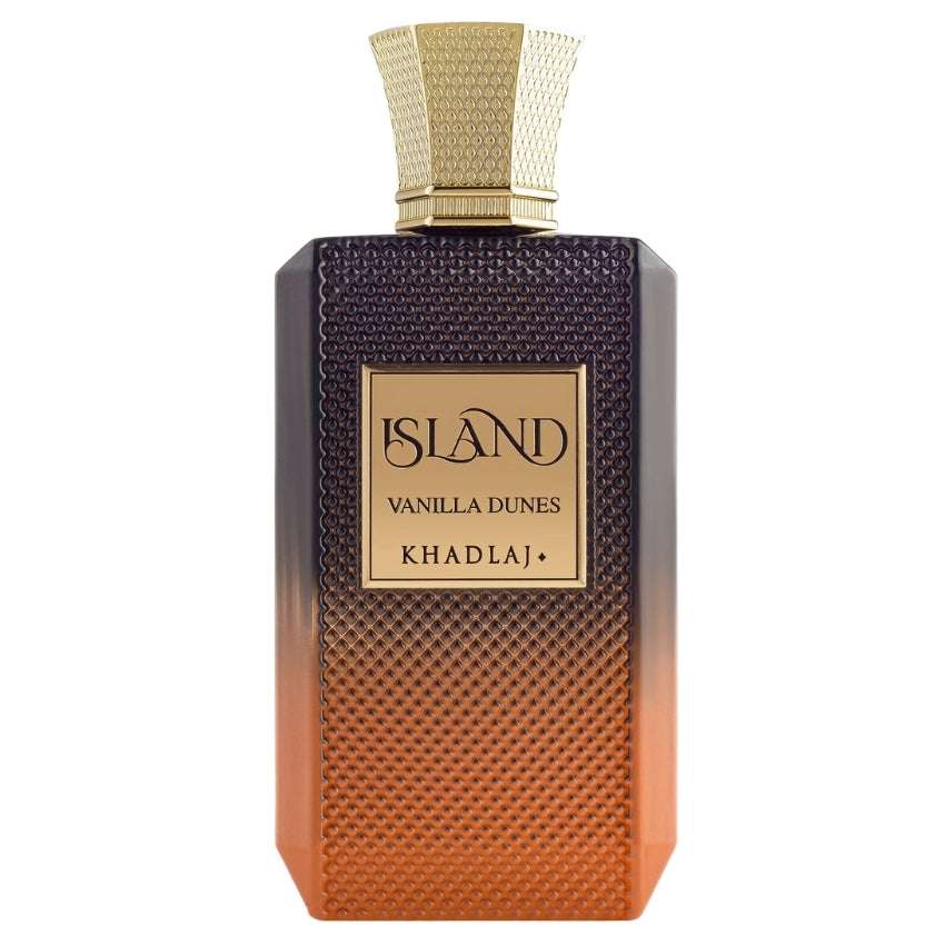 Bottiglia Vanilla Dunes profumo unisex orientale vanigliato gourmand Amira Essence