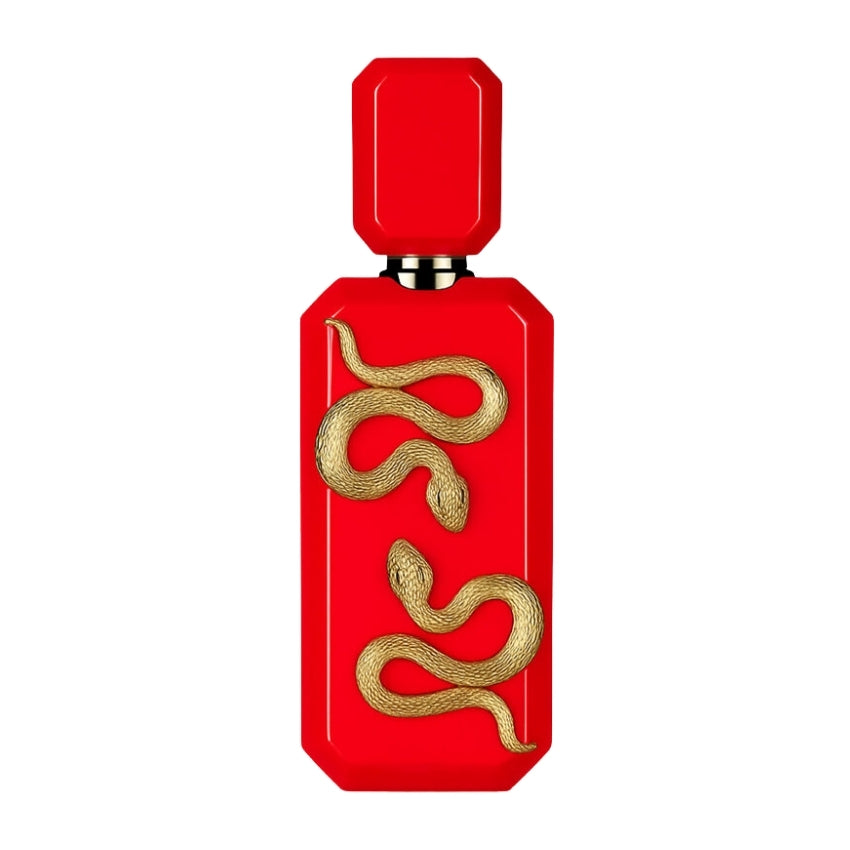 Veneno Scarlet profumo orientale gourmand - flacone French Avenue con note di fragola mora e vaniglia
